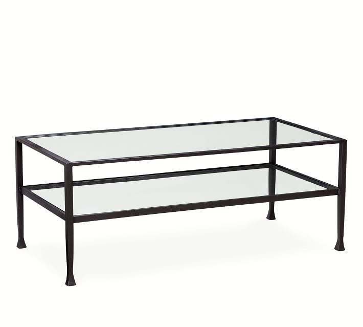 Tanner 48" Rectangular Coffee Table | Pottery Barn (US)