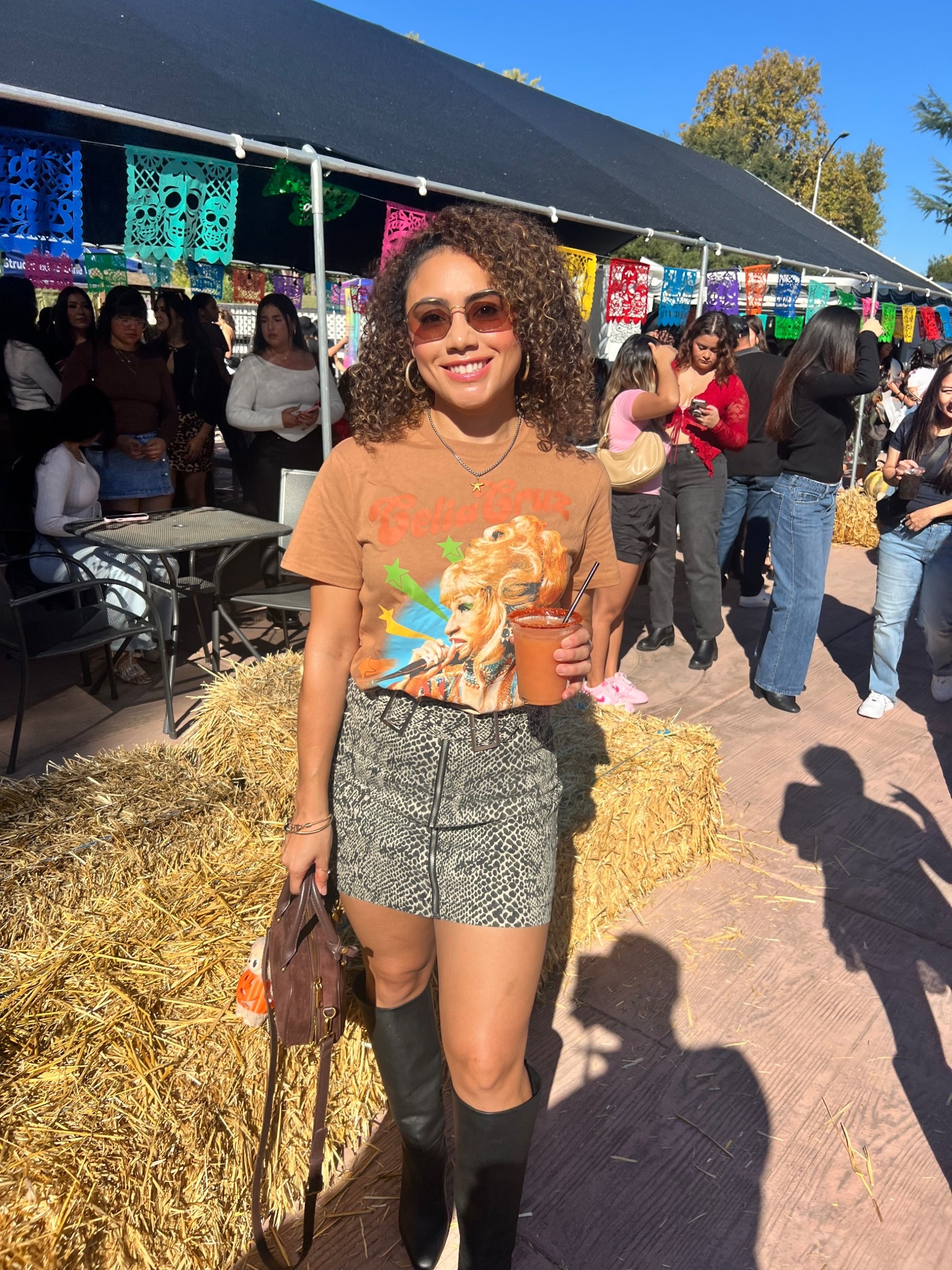 Celia Cruz graphic tee to keep salsa alive! 