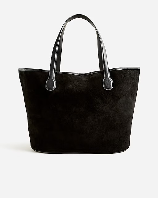 Berkeley tote in leather and suede | J. Crew US