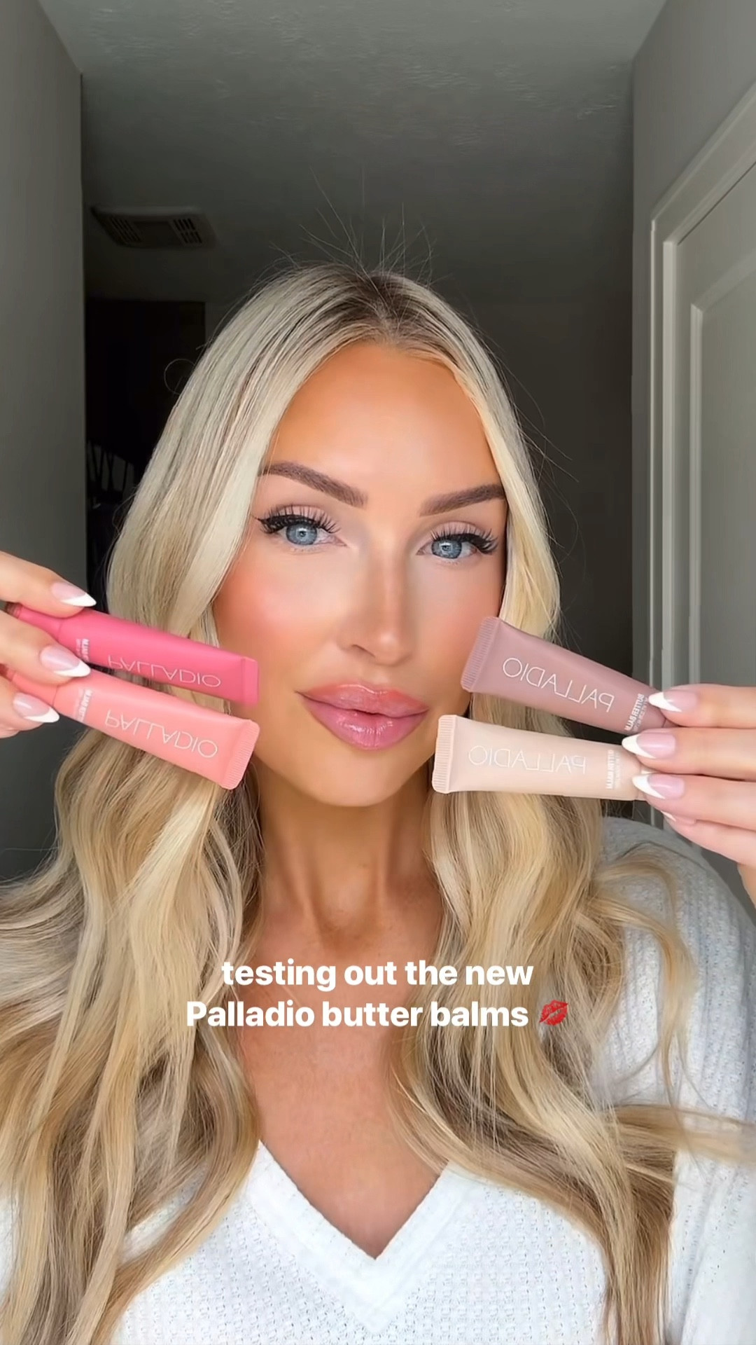 Swatching the new Palladio Butter Balms 💕I love that these have a lightweight formula & do not feel sticky. They also have a sheer tint and are great on their own or on top of a lip stain or lipstick. AND the best part is that they are only $8!! 😍 #ButterBalm #lipcombo #makeup

#LTKFindsUnder50 #LTKFindsUnder100 #LTKBeauty