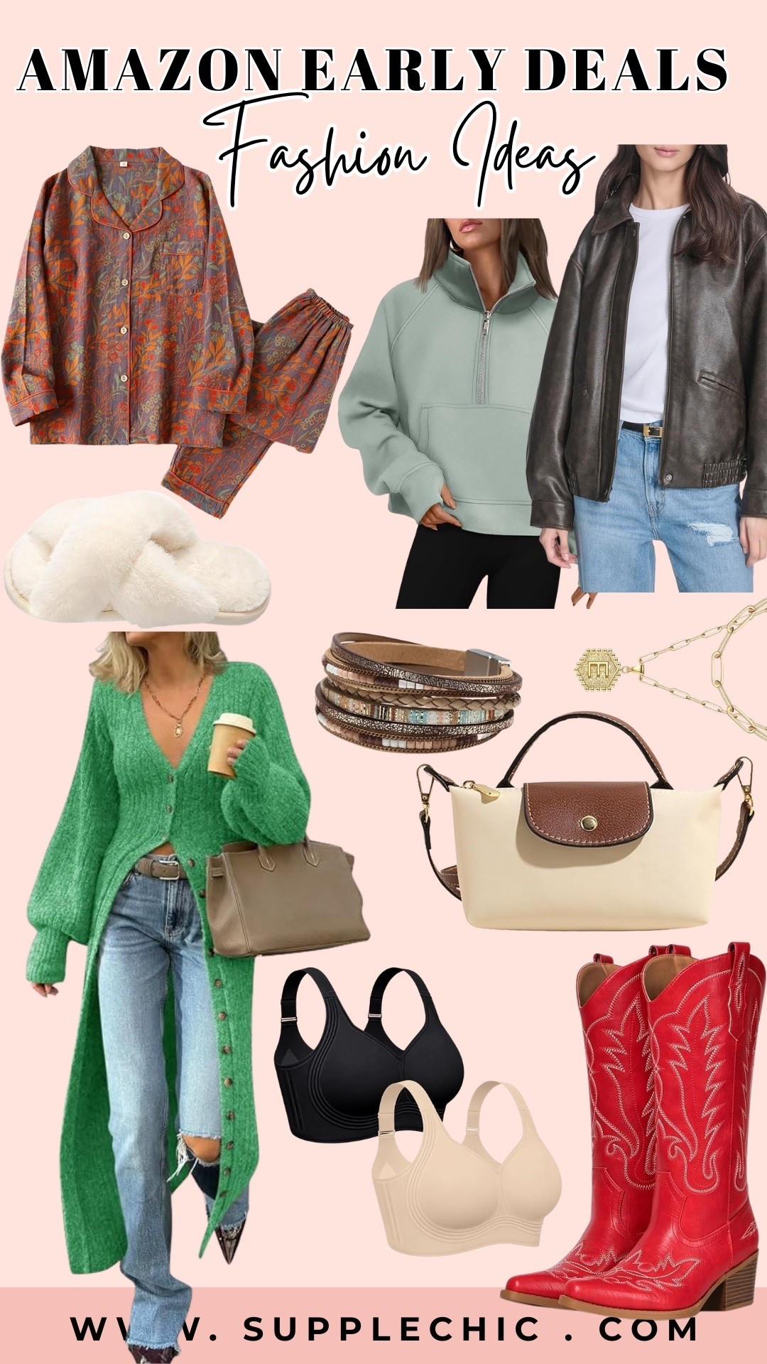 Amazon Early Deals: Fall Fashion Finds Under $50. Refreshing your fall wardrobe doesn’t have to mean spending a lot. These Amazon fashion finds include cozy layers, stylish accessories, and everyday pieces that make creating fall outfits simple. Amazon Fashion Finds Amazon Deals Under $50 Amazon Early Deals Fall Fashion Finds Fall Outfit Ideas Affordable Fall Fashion Fall Wardrobe Essentials Cozy Fall Outfits Fall Capsule Wardrobe Trending Amazon Finds Amazon Must Haves
@amazonfindsandfashion @amazon

#LTKootd #LTKSeasonal #LTKSaleAlert