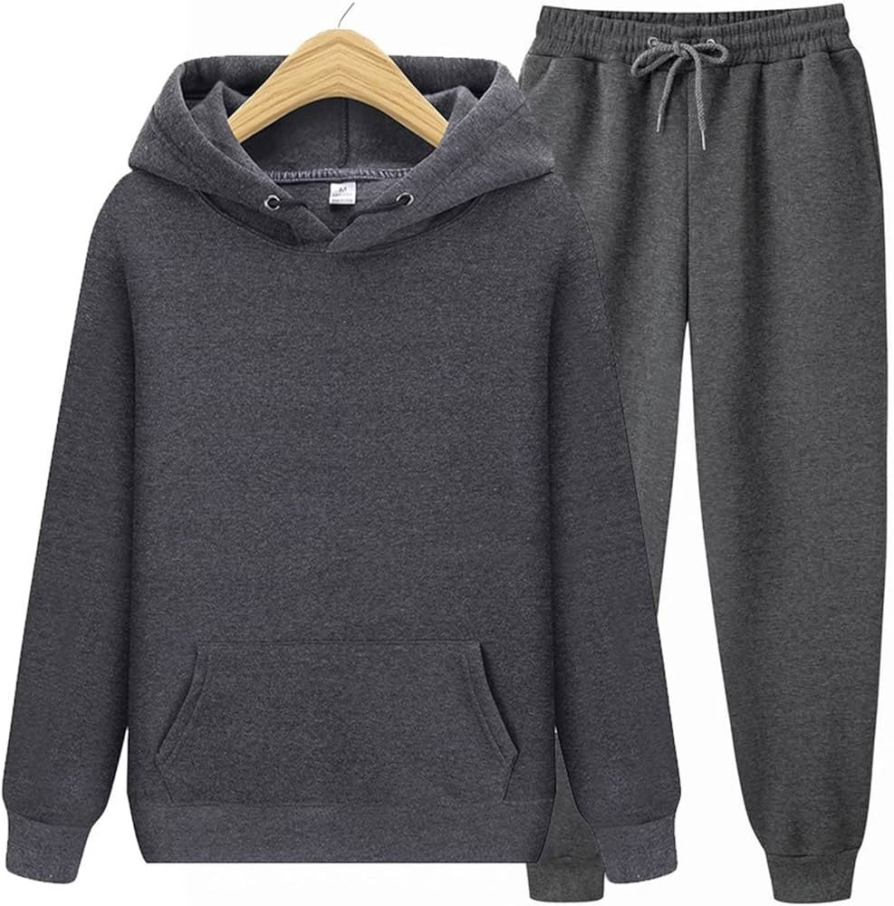 CHAIRAY Unisex Hoodies Tracksuit Sweatsuits for Women Set Mens 2 Piece Hooded Sweatshirts and Swe... | Amazon (US)