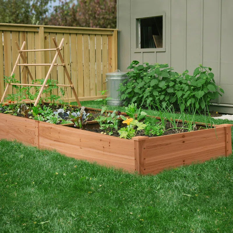 Iglesias Wood Raised Garden Bed | Wayfair North America