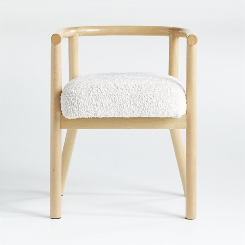 White Horse 21" Upholstered Play Chair + Reviews | Crate & Kids | Crate & Barrel