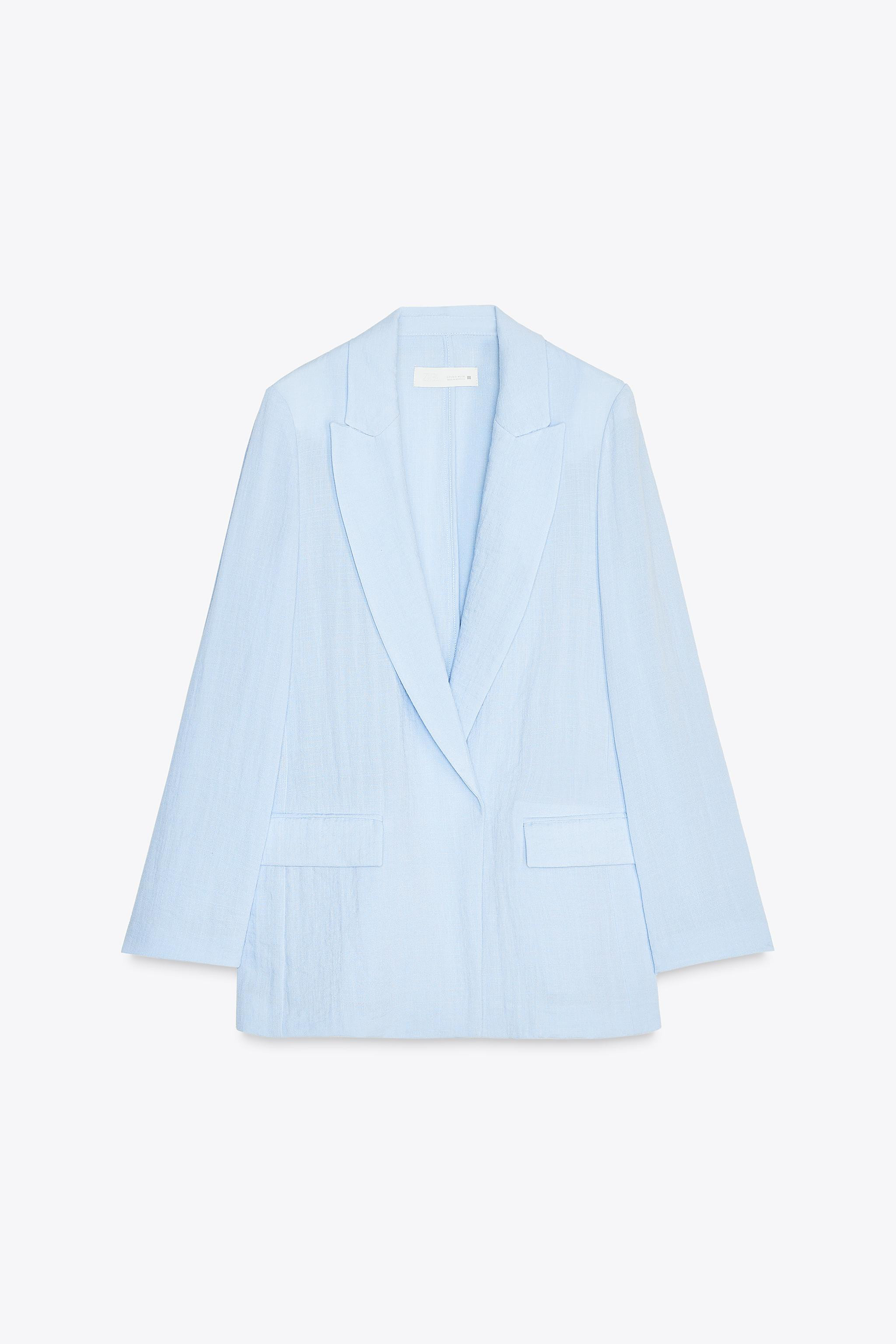 OPEN WRINKLE-EFFECT BLAZER | Zara US