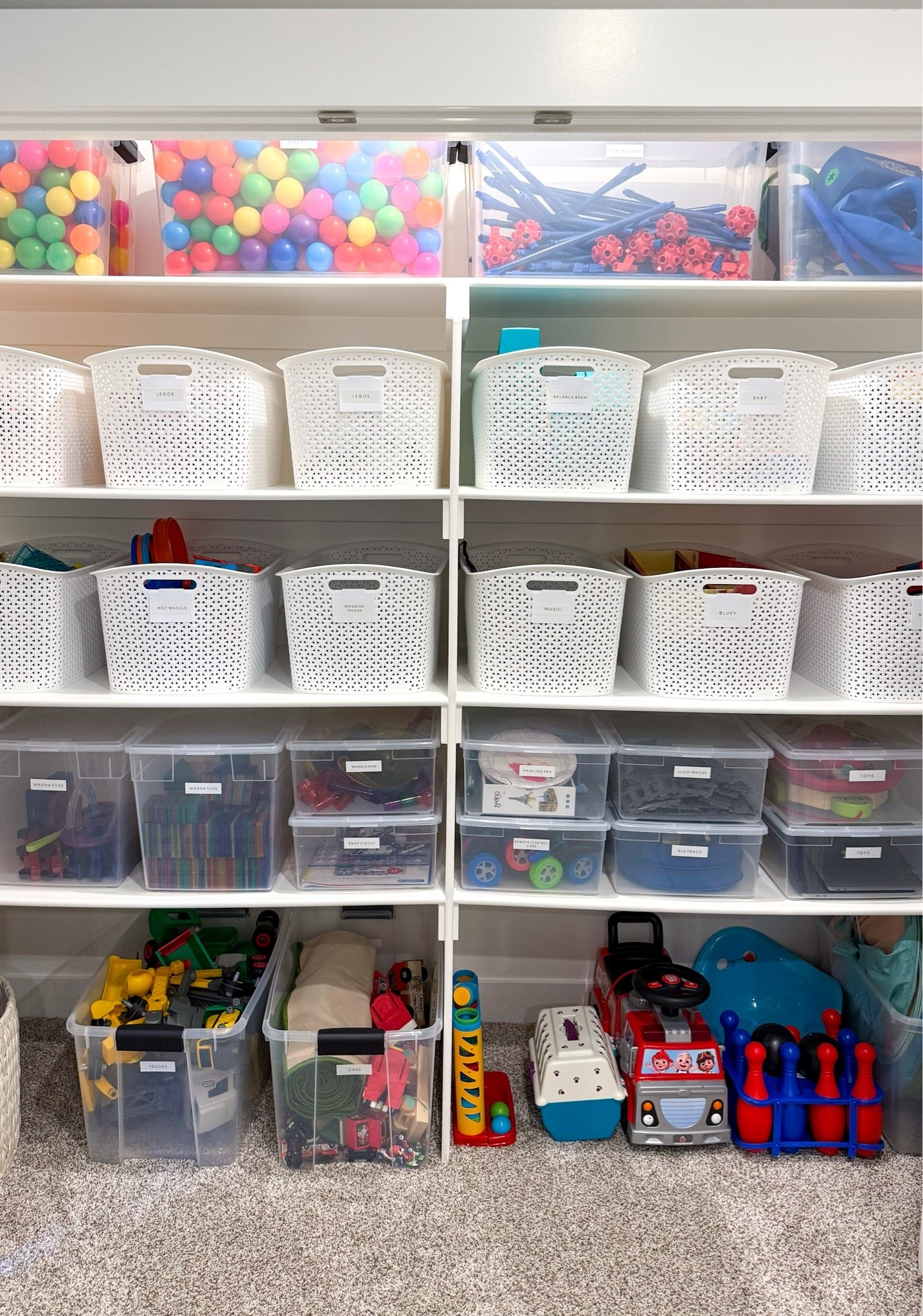 Shop all of the products we used to organize this dreamy playroom! #professionalorganizer #playroomorganization

#LTKHome