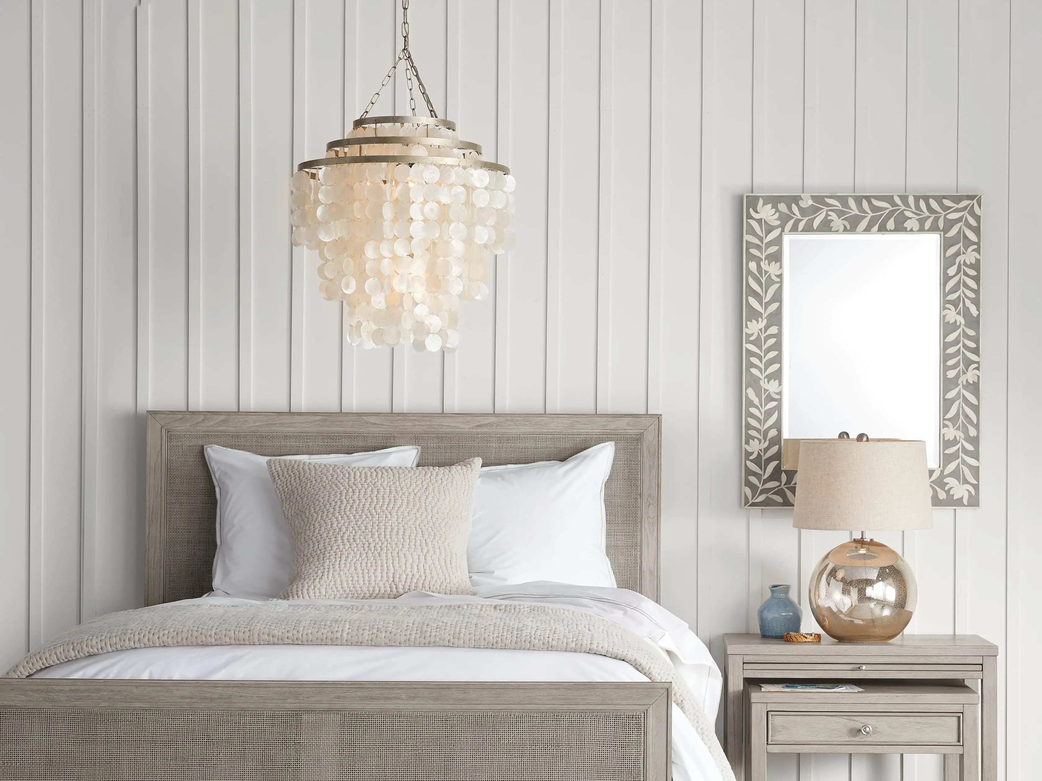 Capiz Shell Chandelier | Arhaus