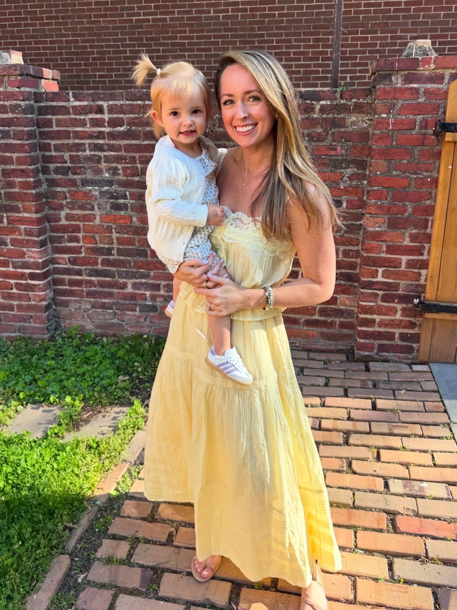 Yellow tank - small
Yellow skirt - small tall (I’m 5’-6”)
Sandals - 7.5 (tts)

Burkley is in size 5 sambas (she has small feet for her age)

#LTKootd #LTKmomlife #LTKKids