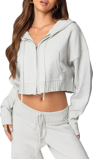 Russell Crop Zip-Up Hoodie | Nordstrom