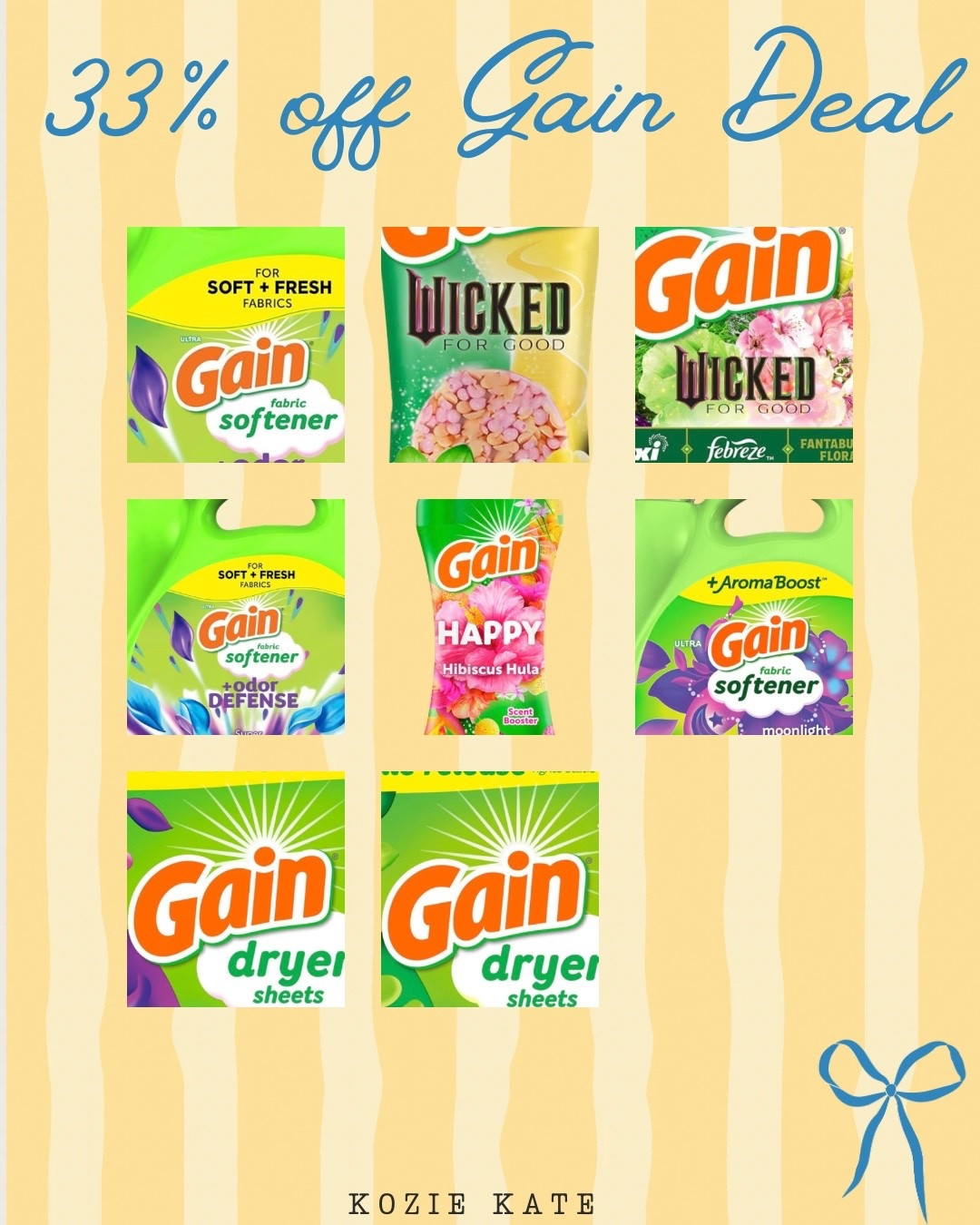 🧺 Stock-up time! Gain laundry products are 33% OFF when you buy 4 qualifying items. I rounded up all of the eligible products here so you can grab the deal before it’s gone. 💚✨

Hashtags:
#LTKSaleAlert #LTKHome #LTKFinds