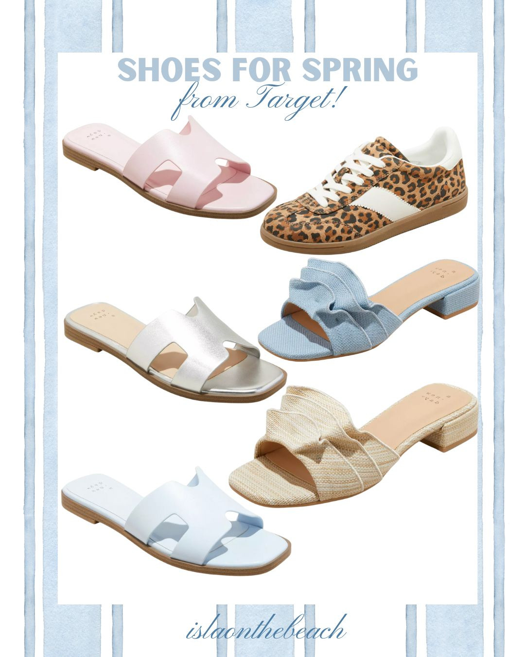 Shoes for Spring from Target! Loving these colors and patterns for spring. 

 #LTKSeasonal #LTKFindsUnder50 #LTKShoeCrush