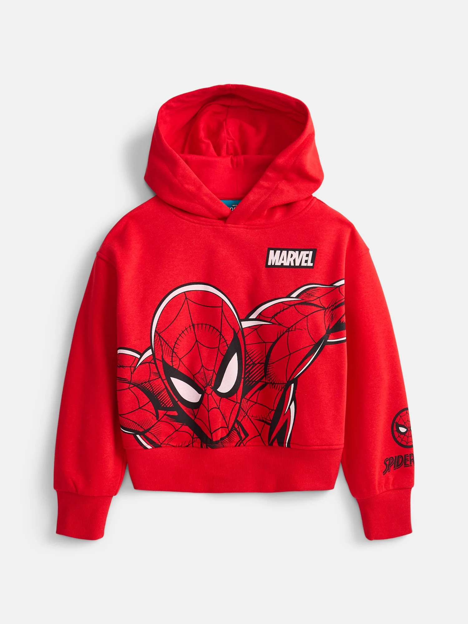 Wonder Nation Boys's Spider-Man Graphic Hoodie with Long Sleeves, Sizes 4-18 | Walmart (US)