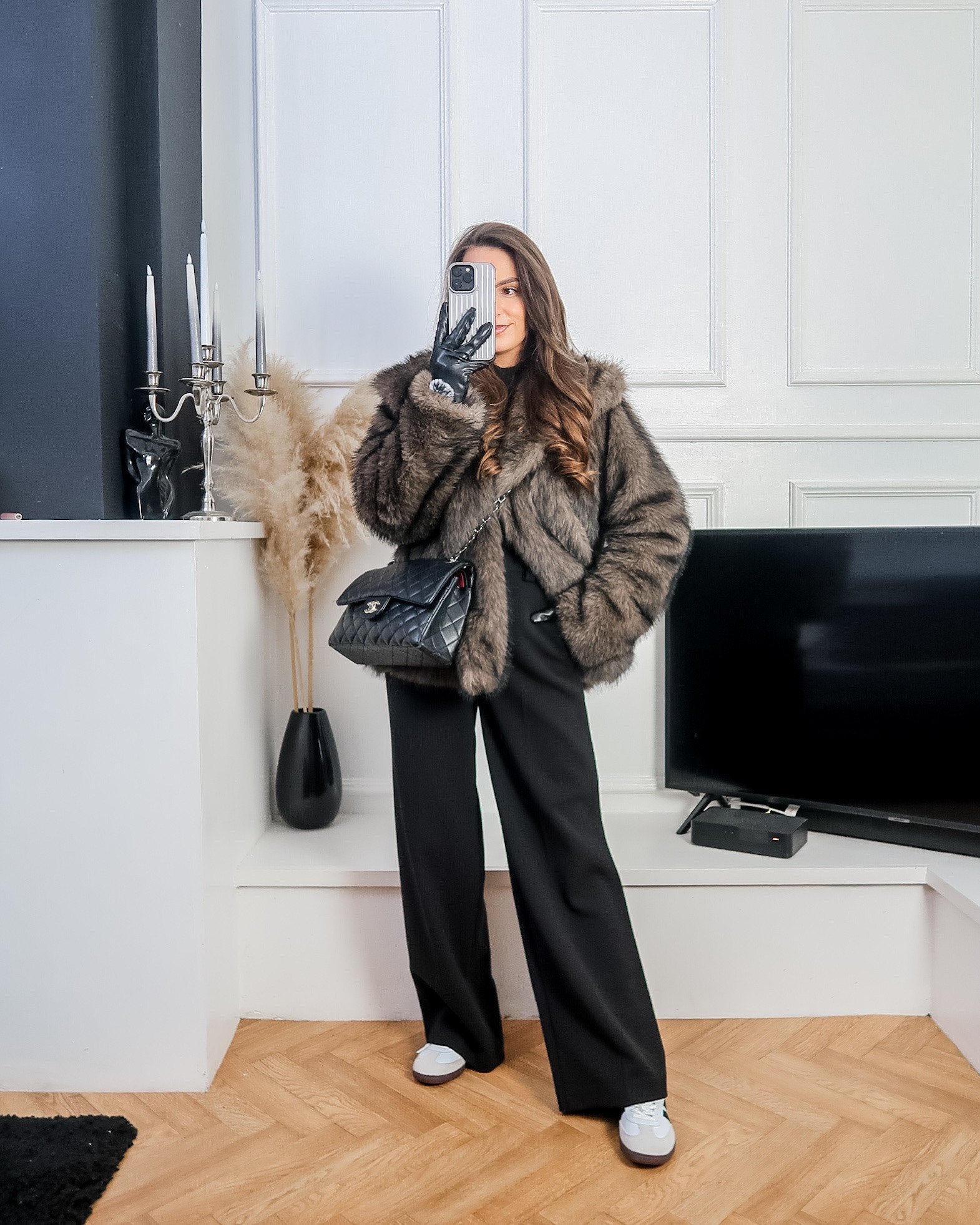winter fashion, styling a fur coat, chic cold weather outfits, UK fashion inspo, layering for winter, fashion influencers UK, timeless winter style, statement outerwear, cold weather essentials, shein fur, fur coat, faux fur coat, black tailored trousers, sambas trainers, winter workwear 

#LTKwinter #LTKeurope #LTKuk
