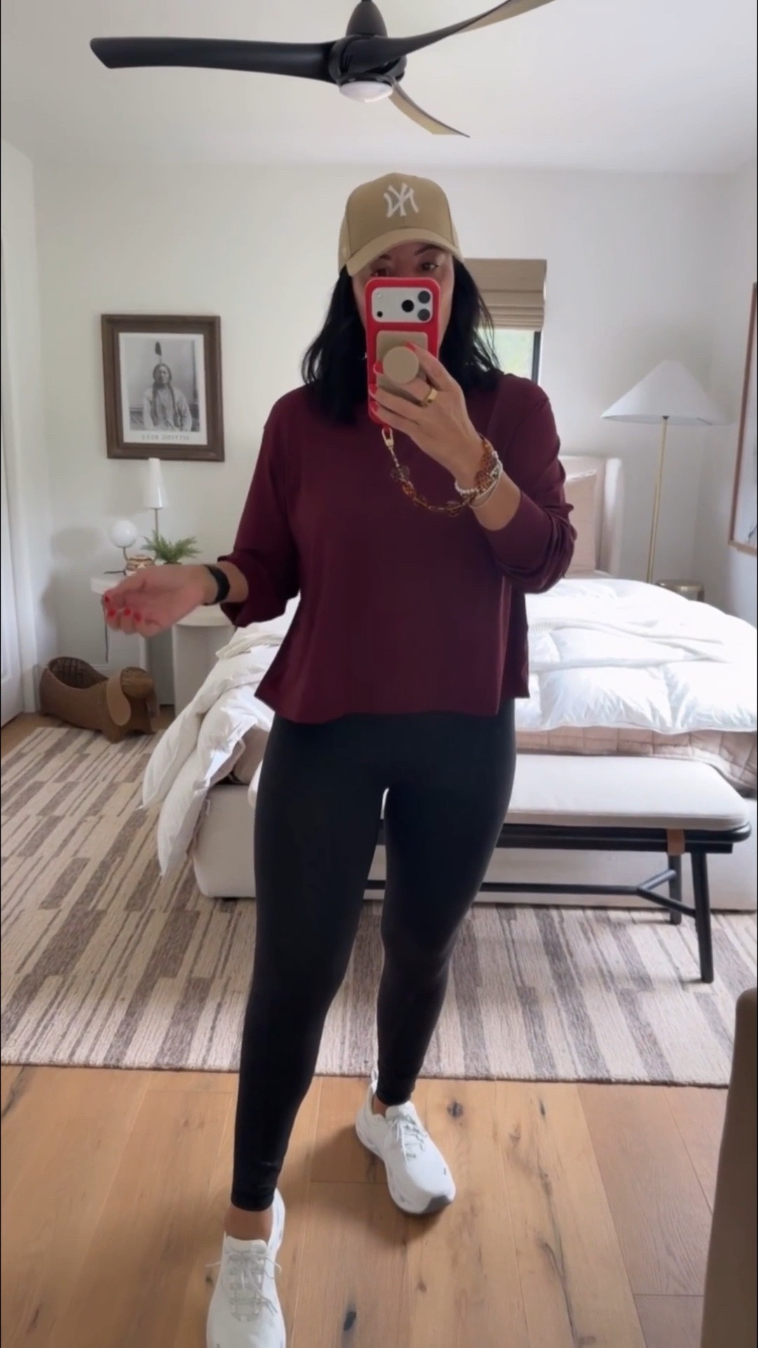 Top size medium, leggings size 8 (they fit tts), sneakers fit tts.

#LTKMidsize #LTKActive #LTKfitnessgoals