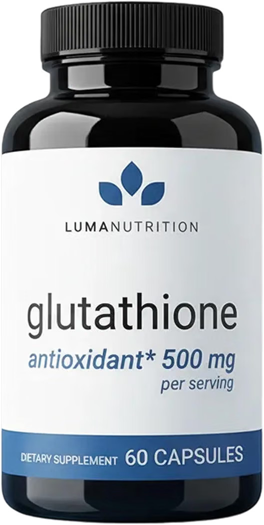 Luma Nutrition Premium Glutathione Supplement - 500mg - 60 Capsules | Amazon (US)