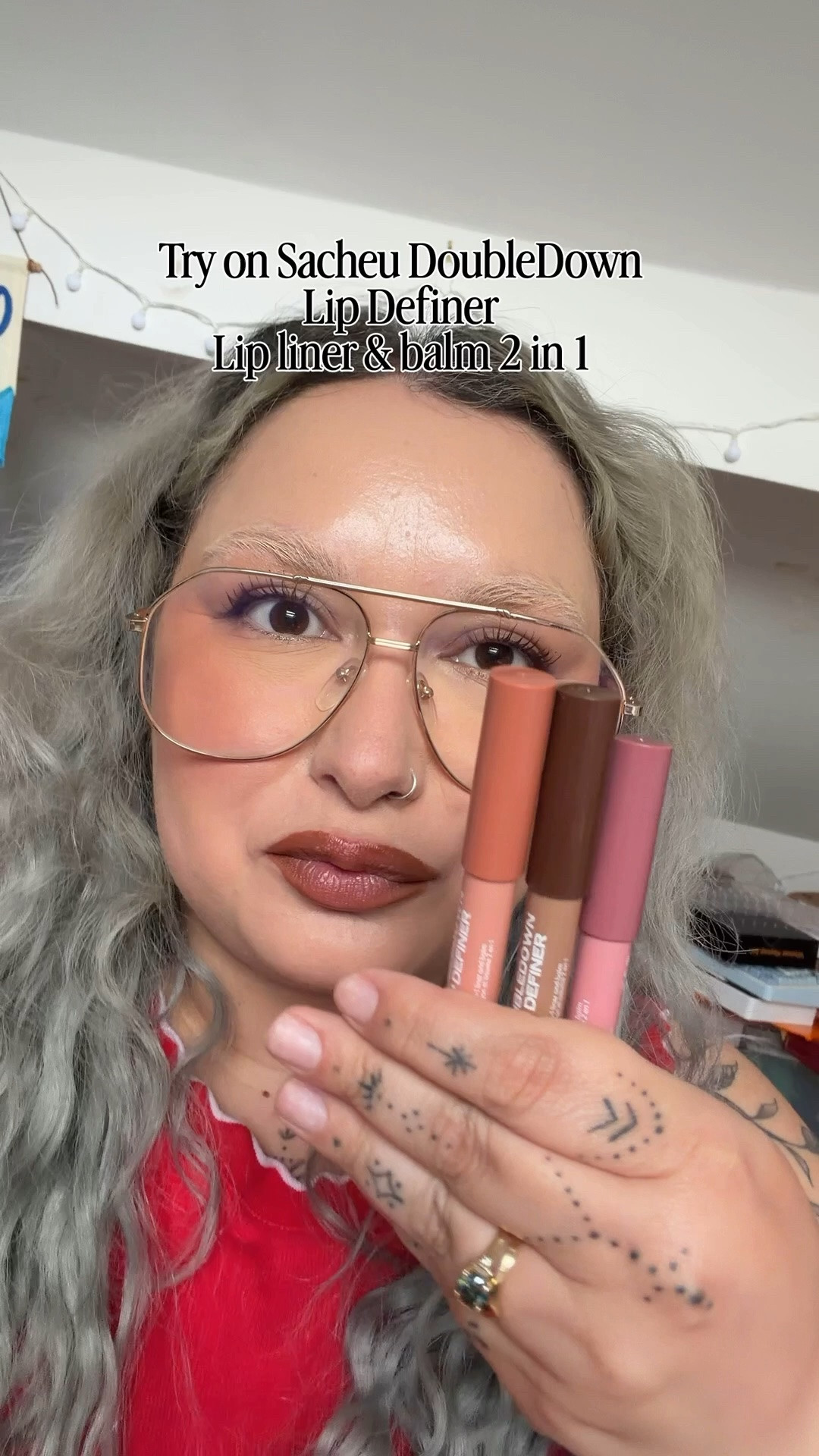 Trying on @SACHEU Beauty new doubledown lip definer

#LTKuk #LTKsummer #LTKbeauty