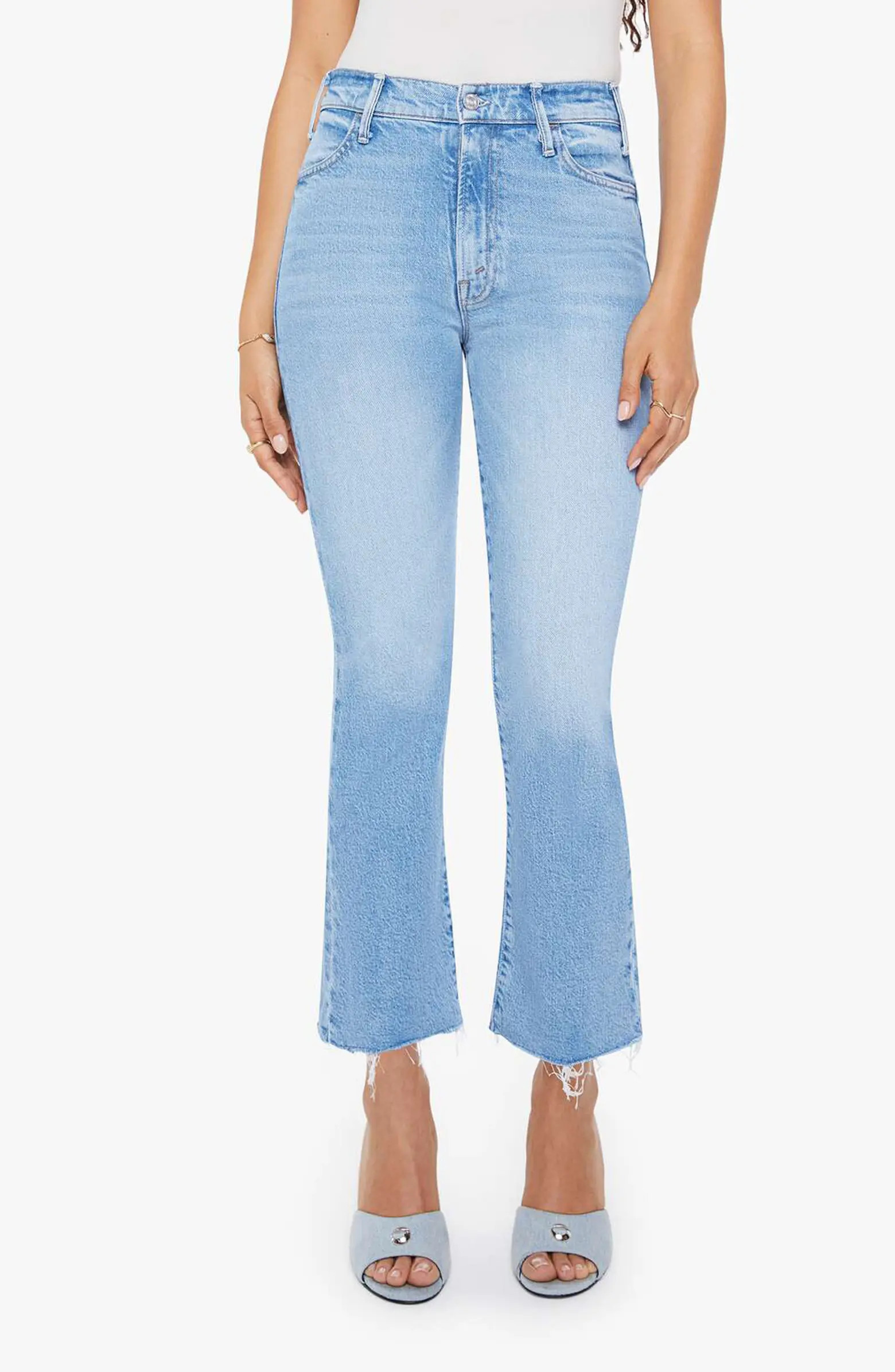 Lil' Hustler Frayed Ankle Jeans | Nordstrom