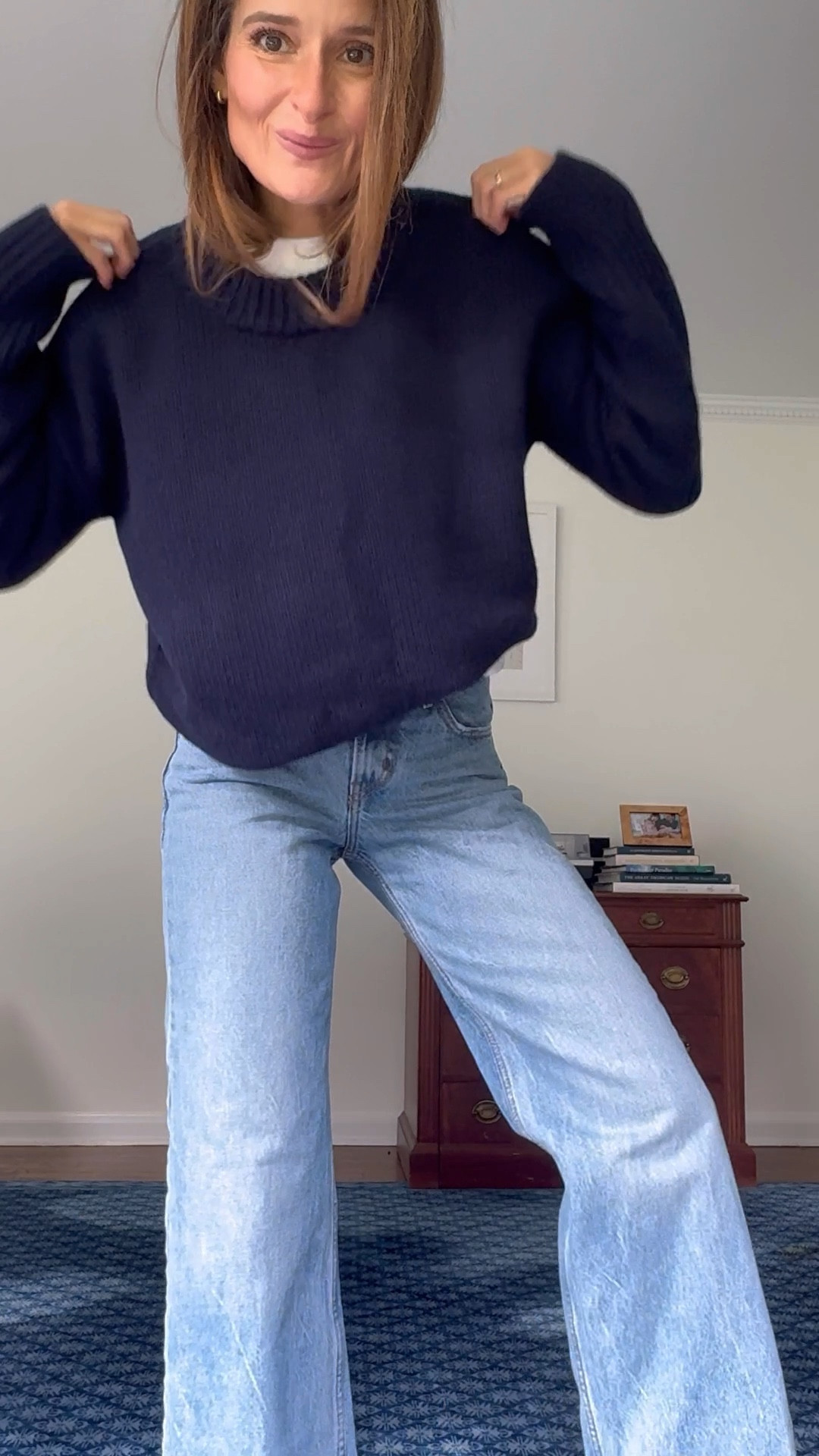 monday ootd 🤍

Sizing notes 〰️
white tee: XS
sweater: small
jeans: 25 x 30 


#LTKVideo #LTKFindsUnder100 #LTKSeasonal