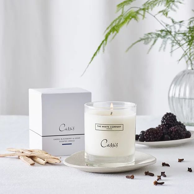 Cassis Signature Candle | The White Company (UK)
