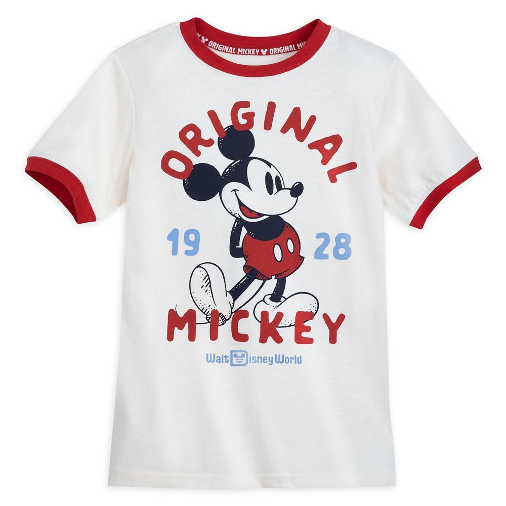 Mickey Mouse Classic Ringer Tee for Kids – Walt Disney World | shopDisney | Disney Store
