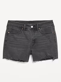 High-Waisted OG Jean Cut-Off Shorts -- 3-inch inseam | Old Navy | Old Navy (US)