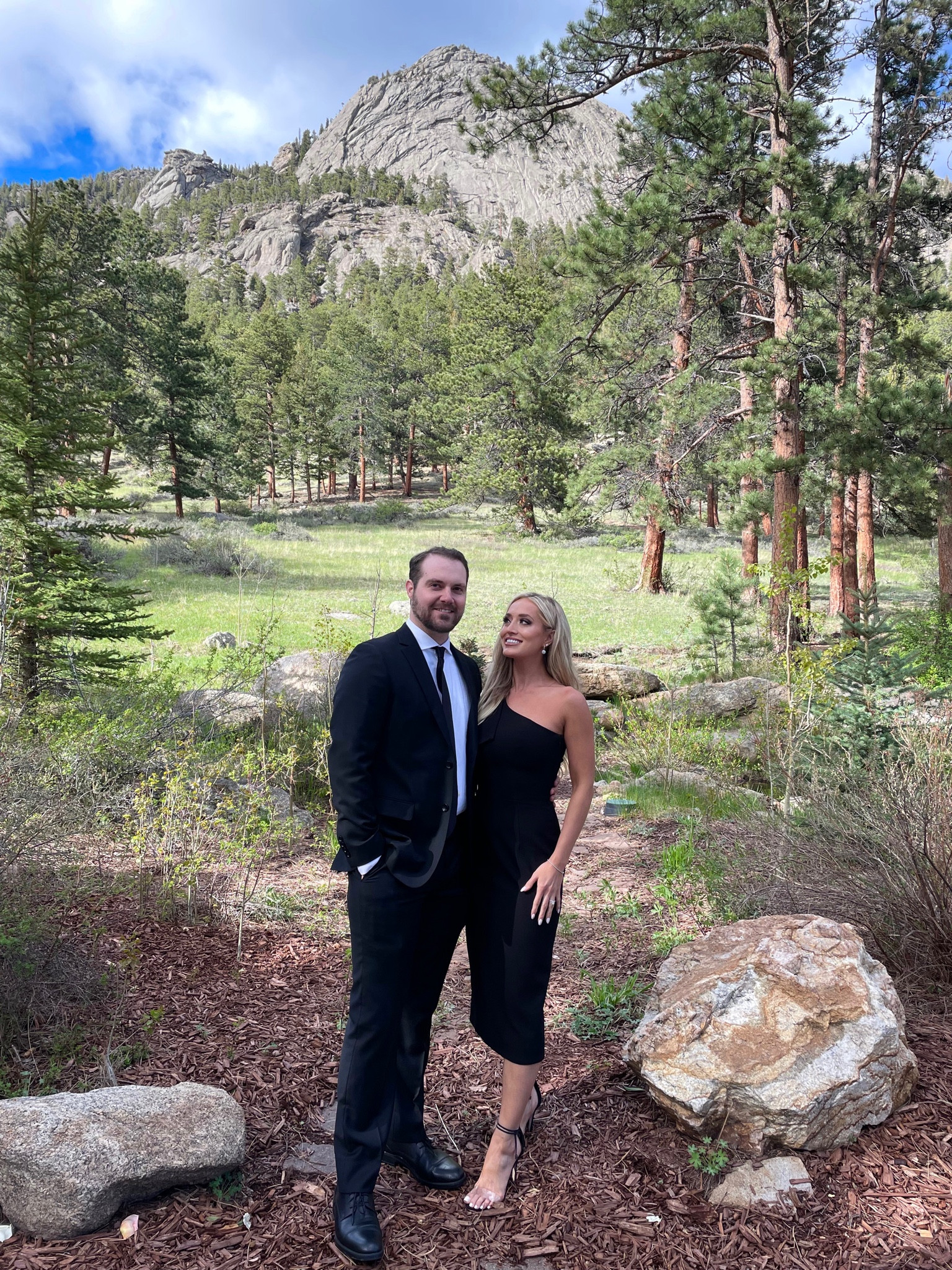 Wedding guest dress, black tie optional, little black dress, one shoulder, shoe sale, tennis bracelet. 
Wearing size XS

#LTKwedding #LTKsalealert #LTKshoecrush