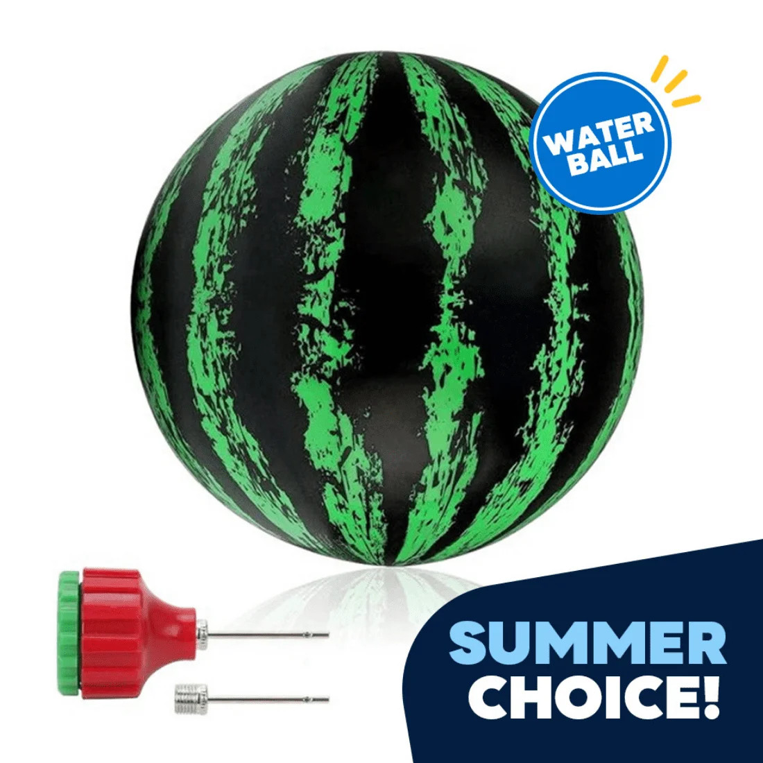 Jeexi Water Ball, 9" – The Ultimate Swimming Pool Game | Pool Water - Melon Ball for Under Wate... | Walmart (US)