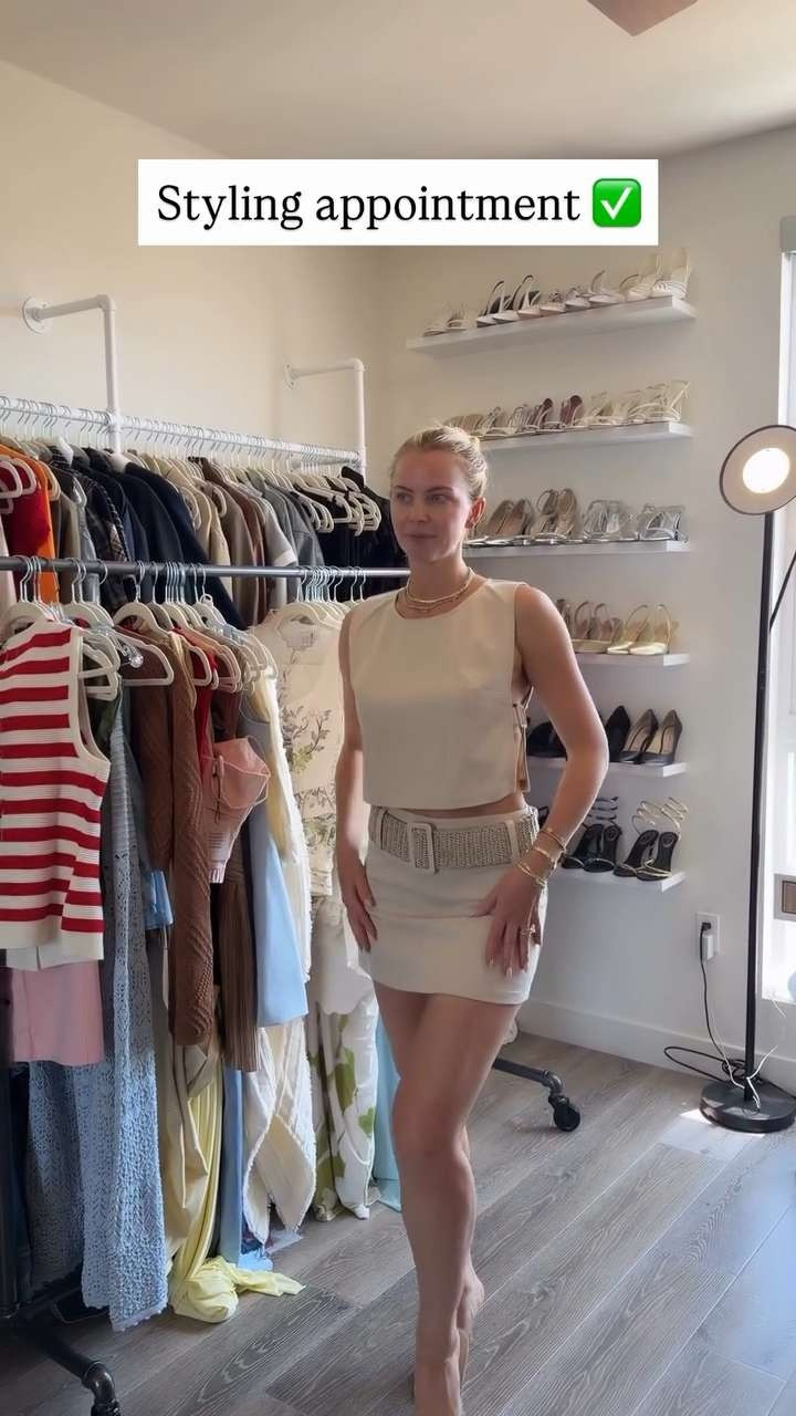 Styling for summer ✨🤍 Obsessed with this set from Revolve!

Summer outfits
Vacation outfit inspo
Resort wear
Neutral set 

 #LTKgrwm #LTKootd #LTKSeasonal