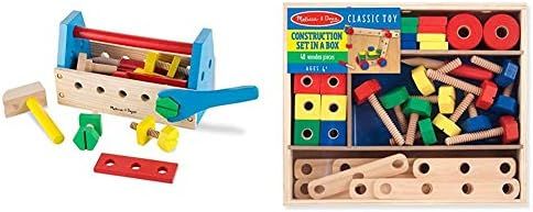 Melissa & Doug Take-Along Tool Kit & Construction Set in a Box | Amazon (US)