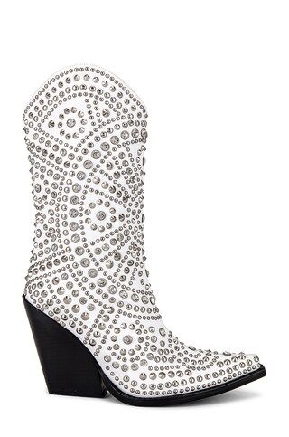 Jeffrey Campbell Studley Boot in White from Revolve.com | Revolve Clothing (Global)