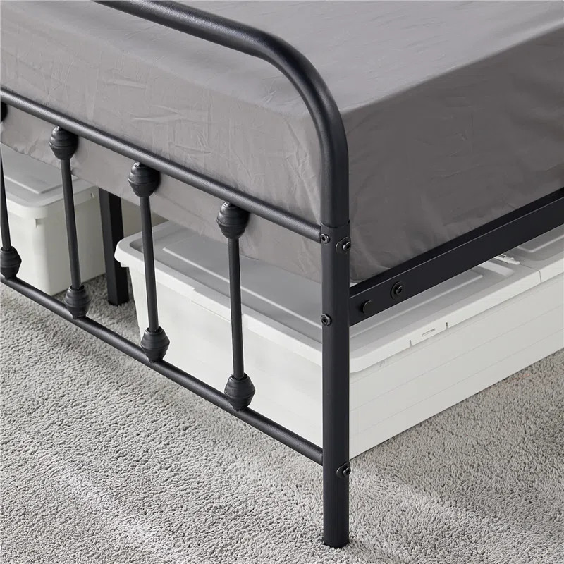 Platform Bed Frame/Mattress Foundation/No Box Spring Needed | Wayfair North America