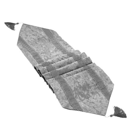 Diamond Beads Dining Room Velvet Cover Decorative Hotel Restaurant Table Runner | Walmart (US)