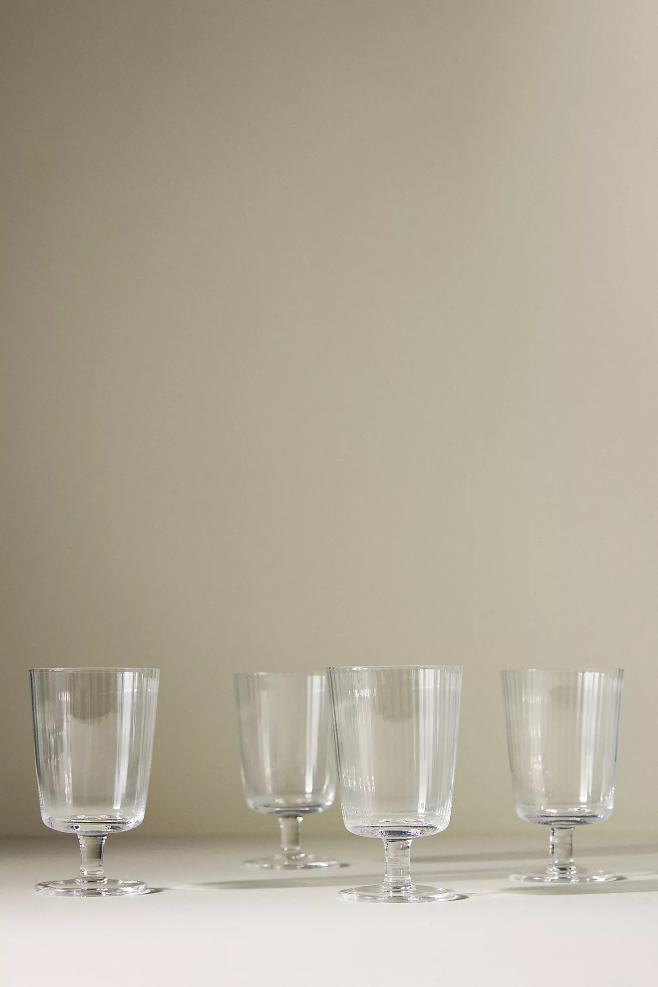 Janet Water Glasses, Set of 4 | Anthropologie (US)