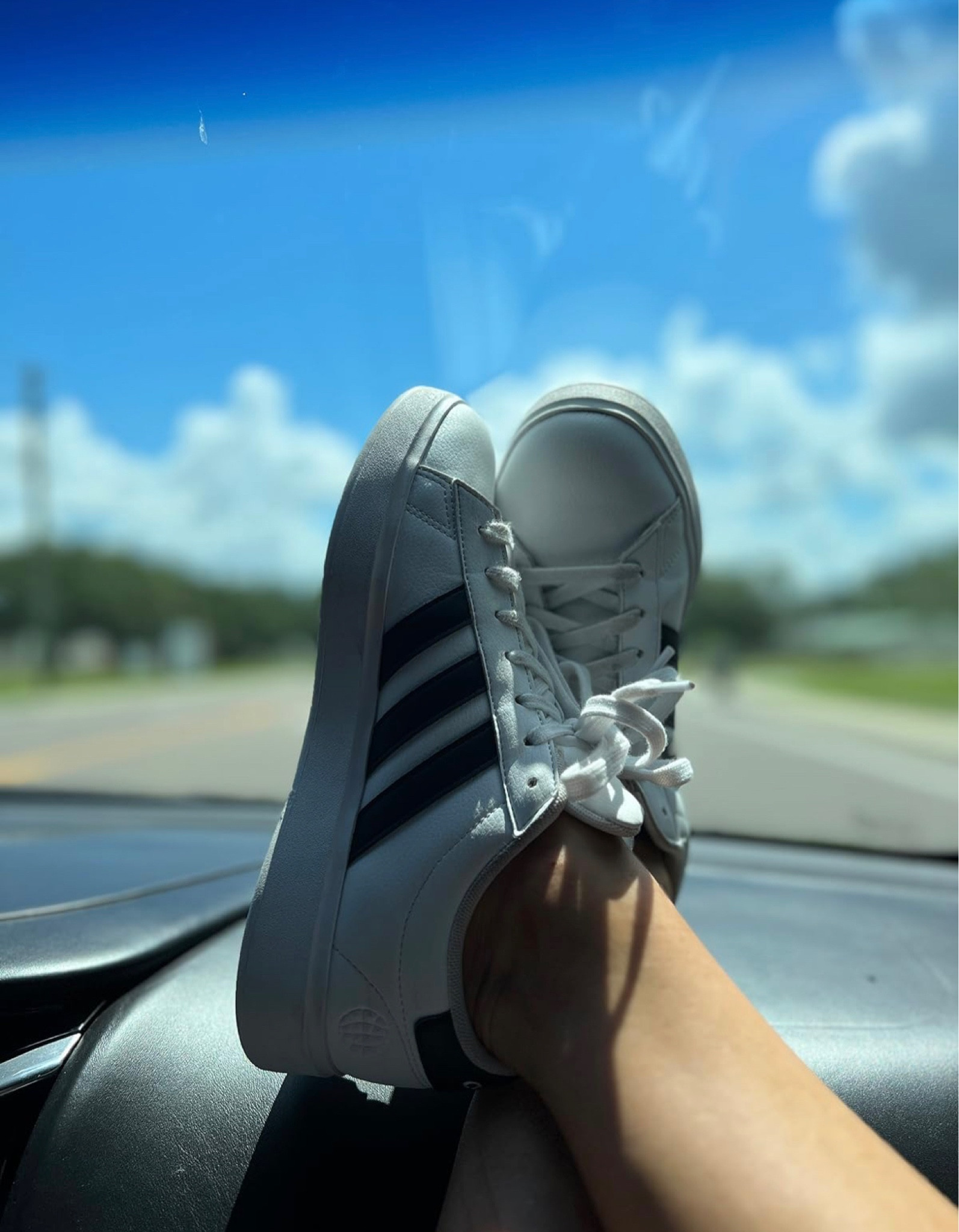 Adidas OG’s.. so comfy and actually wipe clean  