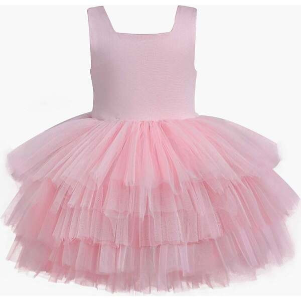 Blush Solid Tutu Dress, Pink | Maisonette