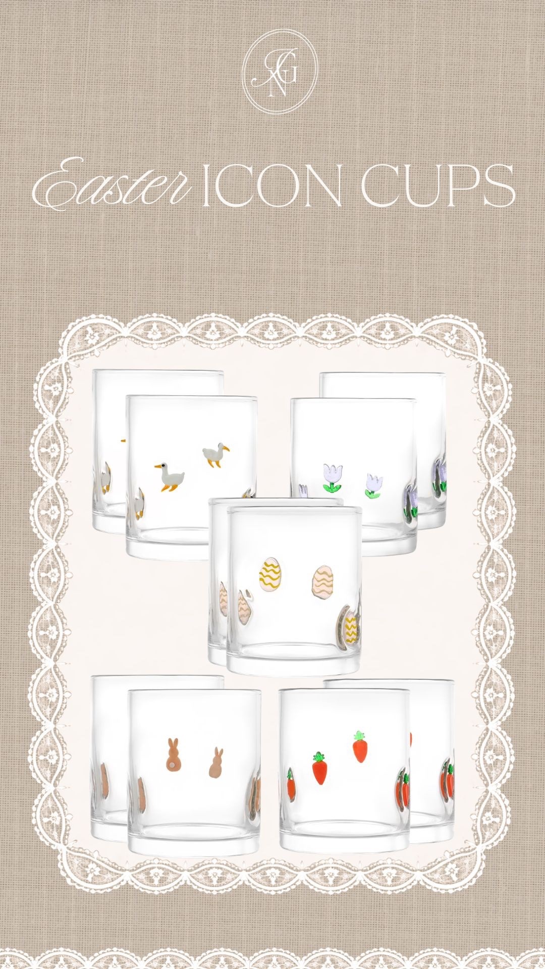 Cutest little spring icon cups 🥚 🐇 🌷 

#easter #spring #iconglass #coffeeglass #walmart #walmartfind #walmarthome 

#LTKSeasonal #LTKHome