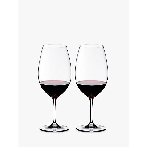 Buy Riedel Vinum Syrah / Shiraz Red Wine Glasses, Set of 2 | John Lewis UK
