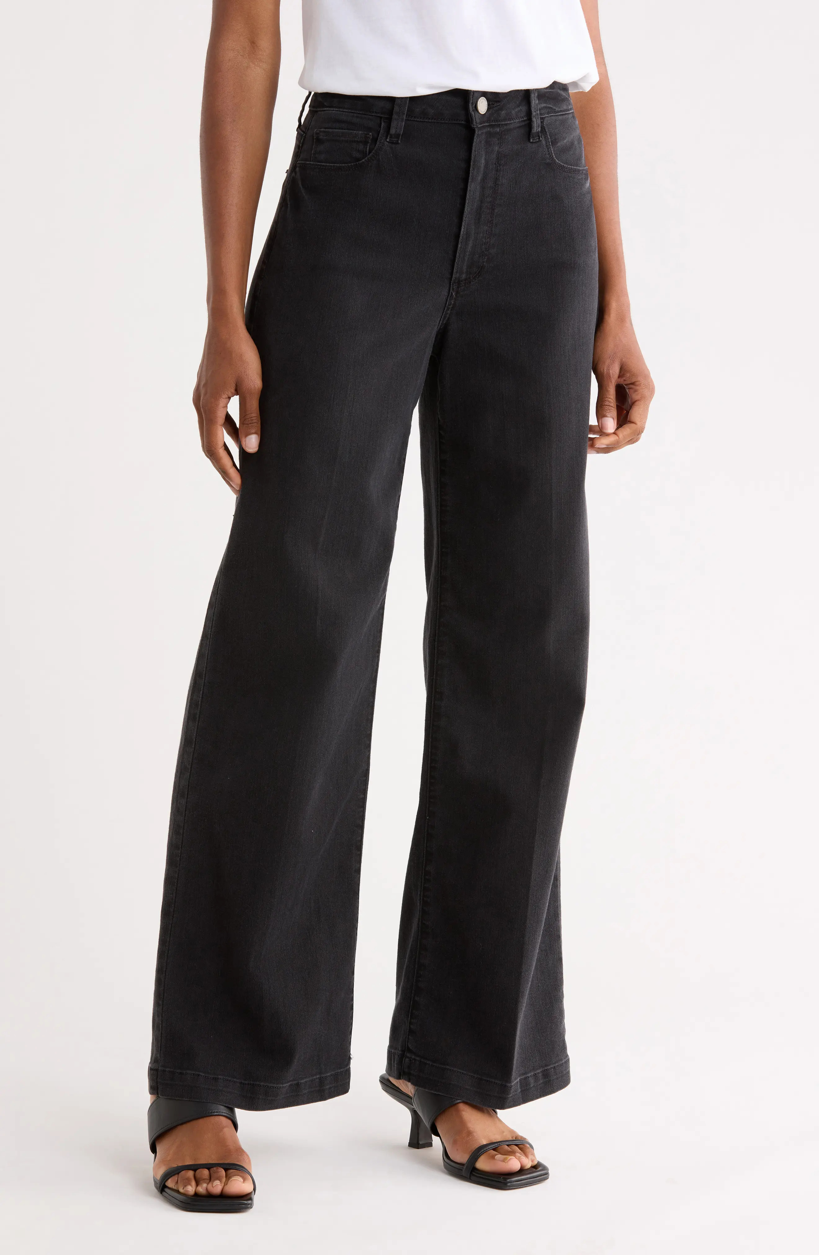 PAIGE Genesee Wide Leg Jeans (Women) | Nordstromrack | Nordstrom Rack