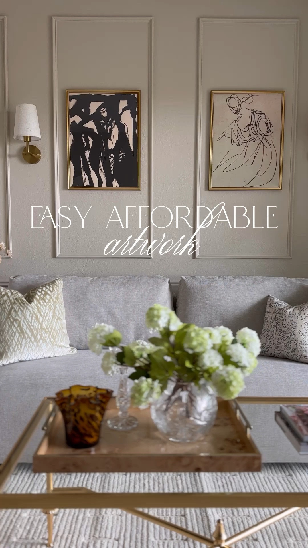 Easy affordable artwork idea! Mine are 18x24 and a perfect fit with these Amazon frames! 

#LTKhome #LTKstyletip #LTKfindsunder50