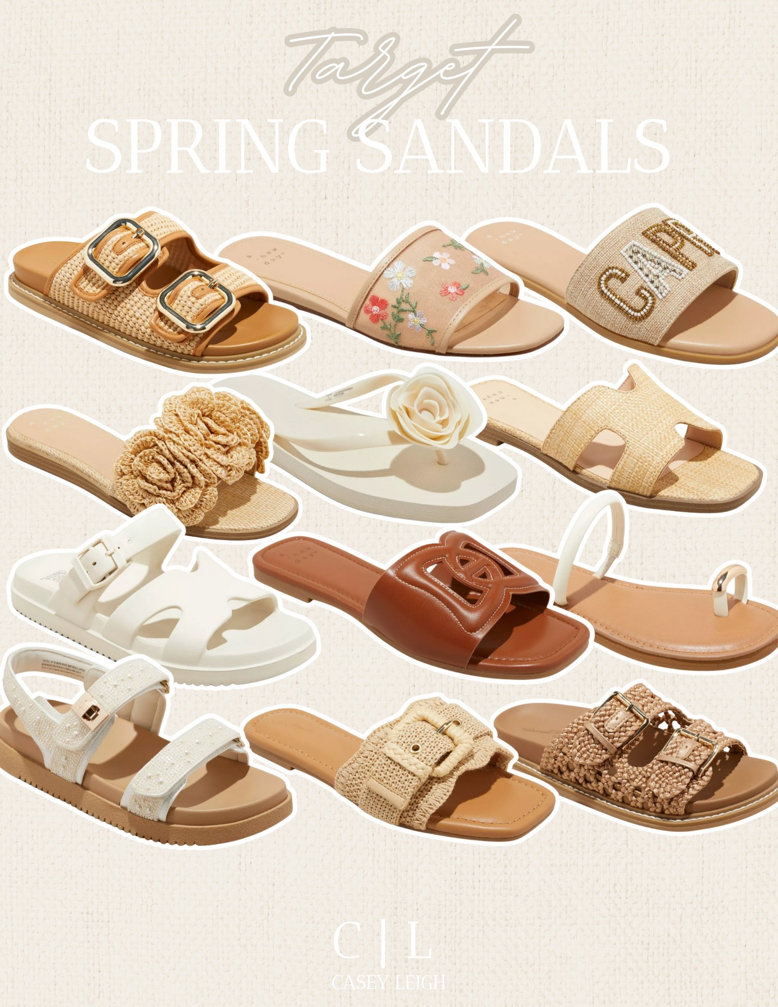 Spring sandals from target that are all on sale for Target Circle week! So many great pairs for spring and summer! 🙌🏻

#LTKStyleTip #LTKSaleAlert #LTKShoeCrush