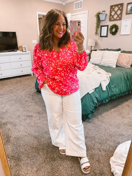 ON SALE
Amazon, spring outfit, summer outfit, sandals, jeans

sandals: fit true to size // wearing a 5
pants: fit true to size // wearing a large
blouse: fits true to size // wearing a large

#LTKSeasonal #LTKstyletip #LTKmidsize
