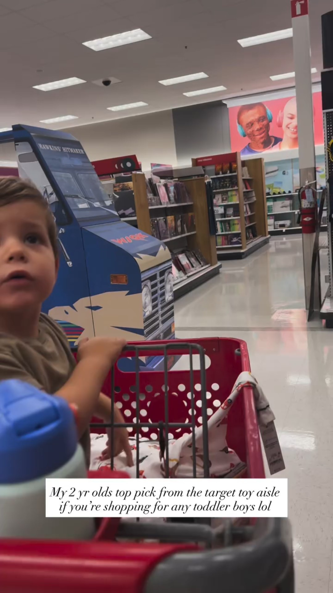 My 2 yr olds top pick from the target toy aisle if you’re shopping for any toddler boys lol