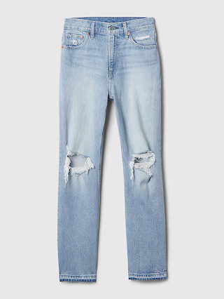 High Rise Cheeky Straight Jeans | Gap (US)