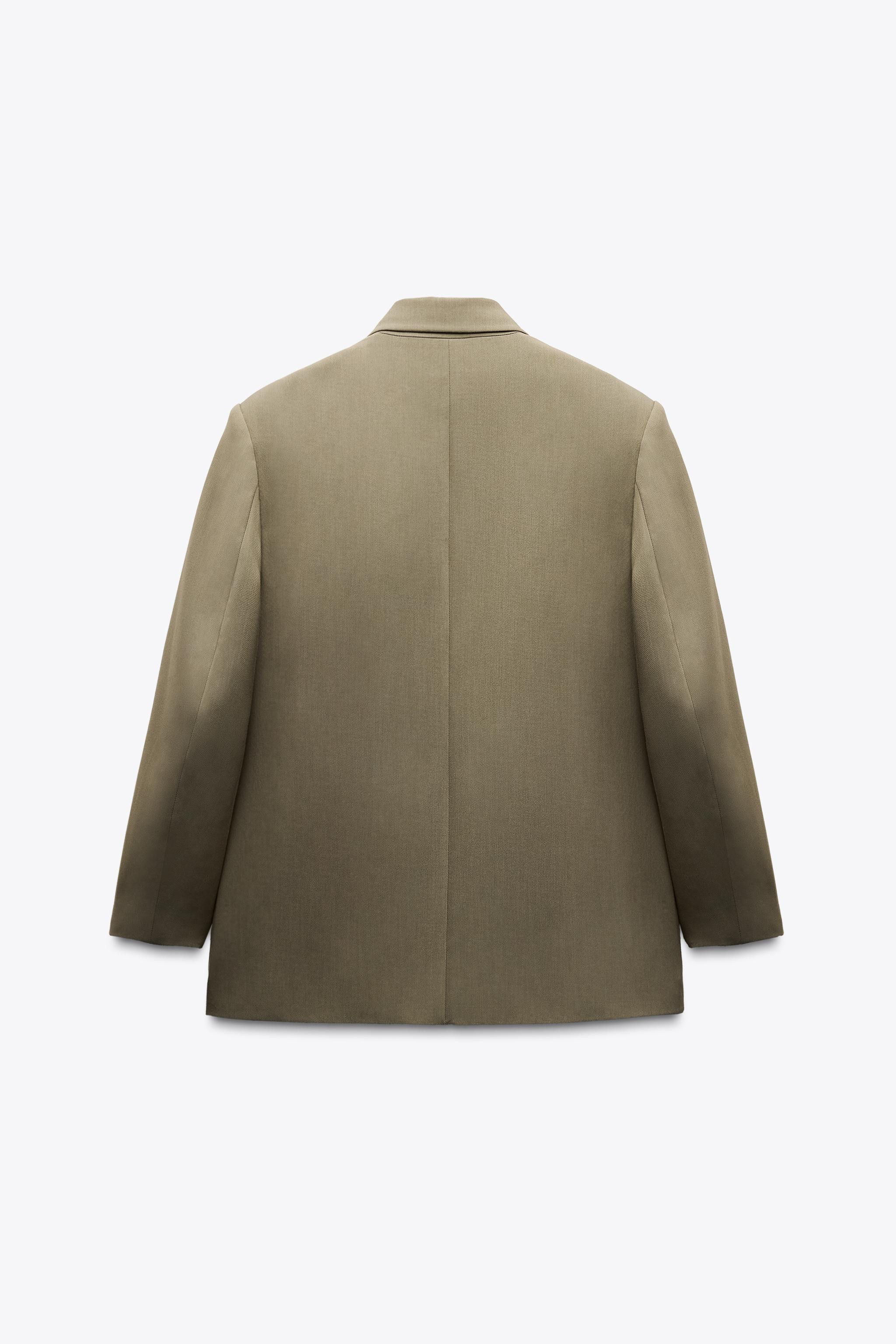 OVERSIZED DOUBLE BREASTED BLAZER | Zara US