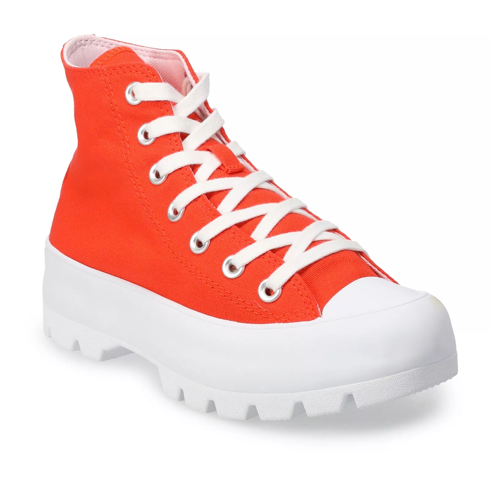 Women's Converse Chuck Taylor All Star Lugged High-Top Sneakers, Size: 7, Brt Orange | Kohl's