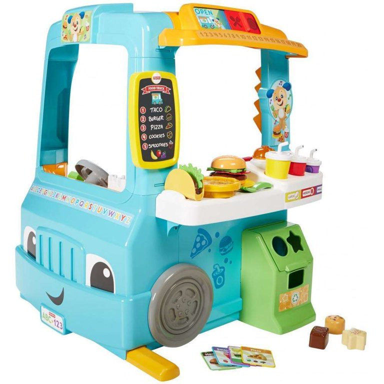 Fisher-Price Laugh & Learn Servin' Up Fun Food Truck - Walmart.com | Walmart (US)