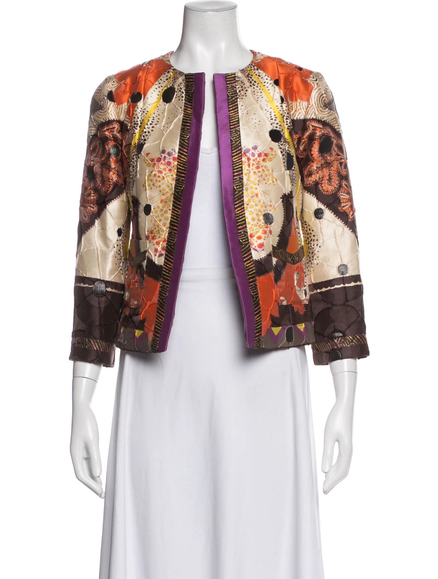 Etro Patterned Jacket | The RealReal