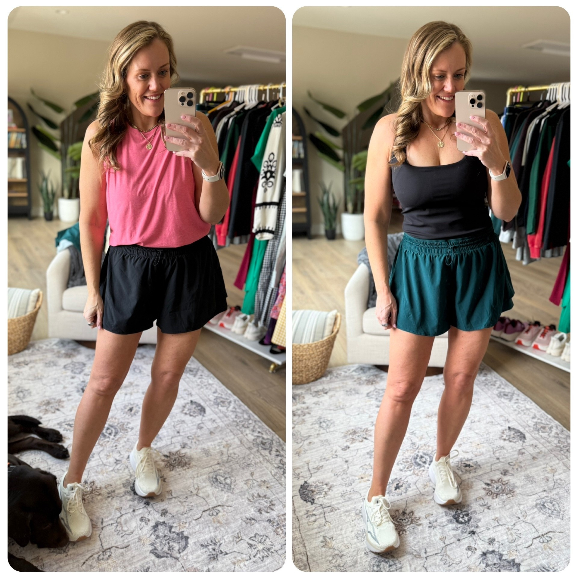 PSA: Don’t spend $70 on the other brand, these shorts are only $15 and just as good! Wearing medium in all, fit is TTS. 

#LTKActive #LTKOver40 #LTKMidsize