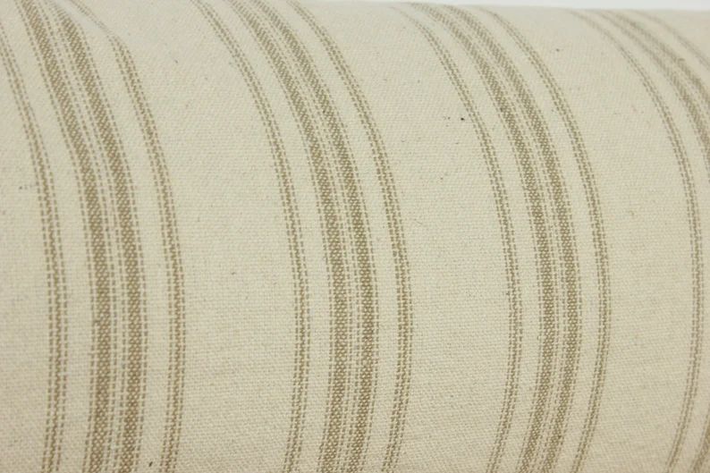 12x48 Vintage French Grain Sack Lumbar Pillow Cover | No311 , Throw Pillows Pillow Covers | Etsy (US)