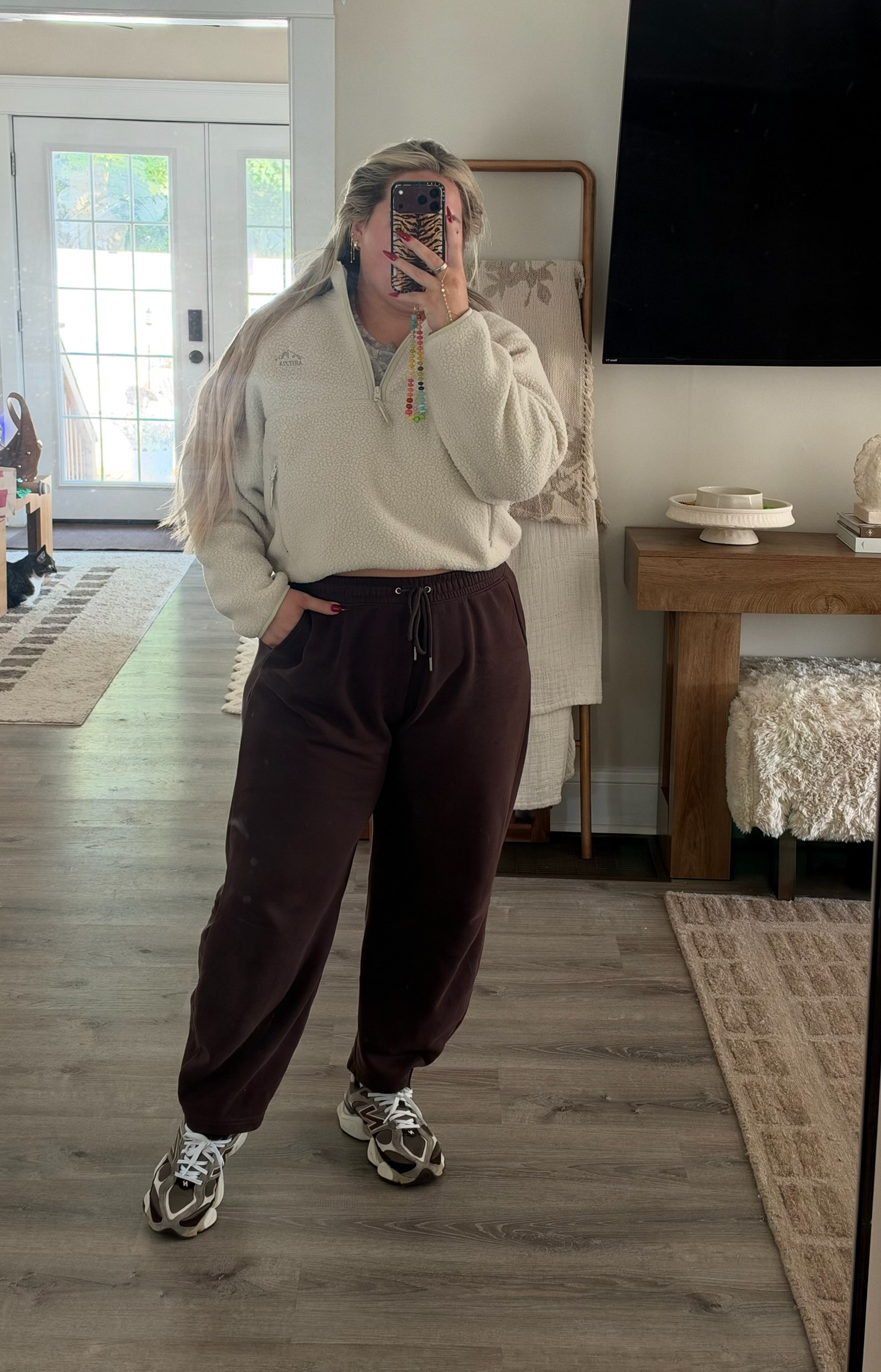 OOTD! These barrel sweatpants from Abercrombie are the best! 

 #LTKootd #LTKActive